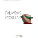 Capa Programa Palavras Escritas