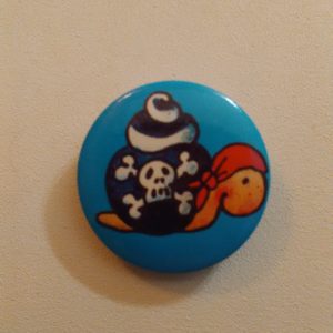 Crachá Caracol Pirata