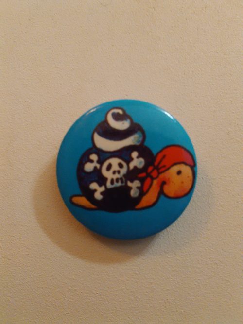 Crachá Caracol Pirata