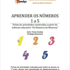 Aprender os números 1 a 5 - Download Fichas de Actividades