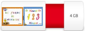 Pen com Os Jogos e Os Números da Mimocas